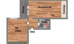 Jednoiposoban stan, Novi Sad, prodaja, 39m2, 102730e, id1156387